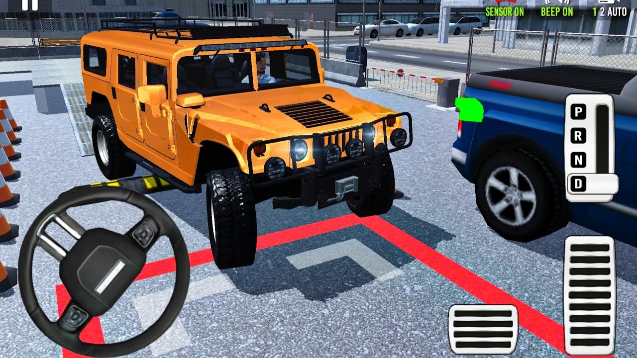 Hammer Ramp New Parking School 2026 | 4x4 Hammer Ramp Car Parking Simulator Games ...