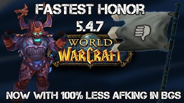 WoW Fastest Honor for Horde