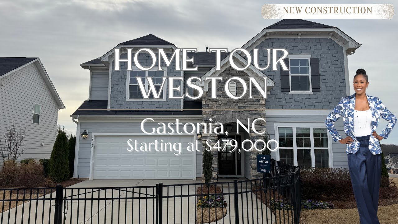 Новые дома от 400 000 долларов недалеко от Шарлотты | Camber Woods, Гастония, Северная Каролина