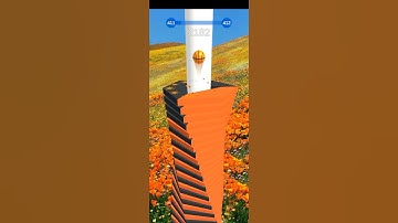 stack ball 3d (level 411)🥳💫🕹️ gameplay android ios #short #game #asmr #stackball