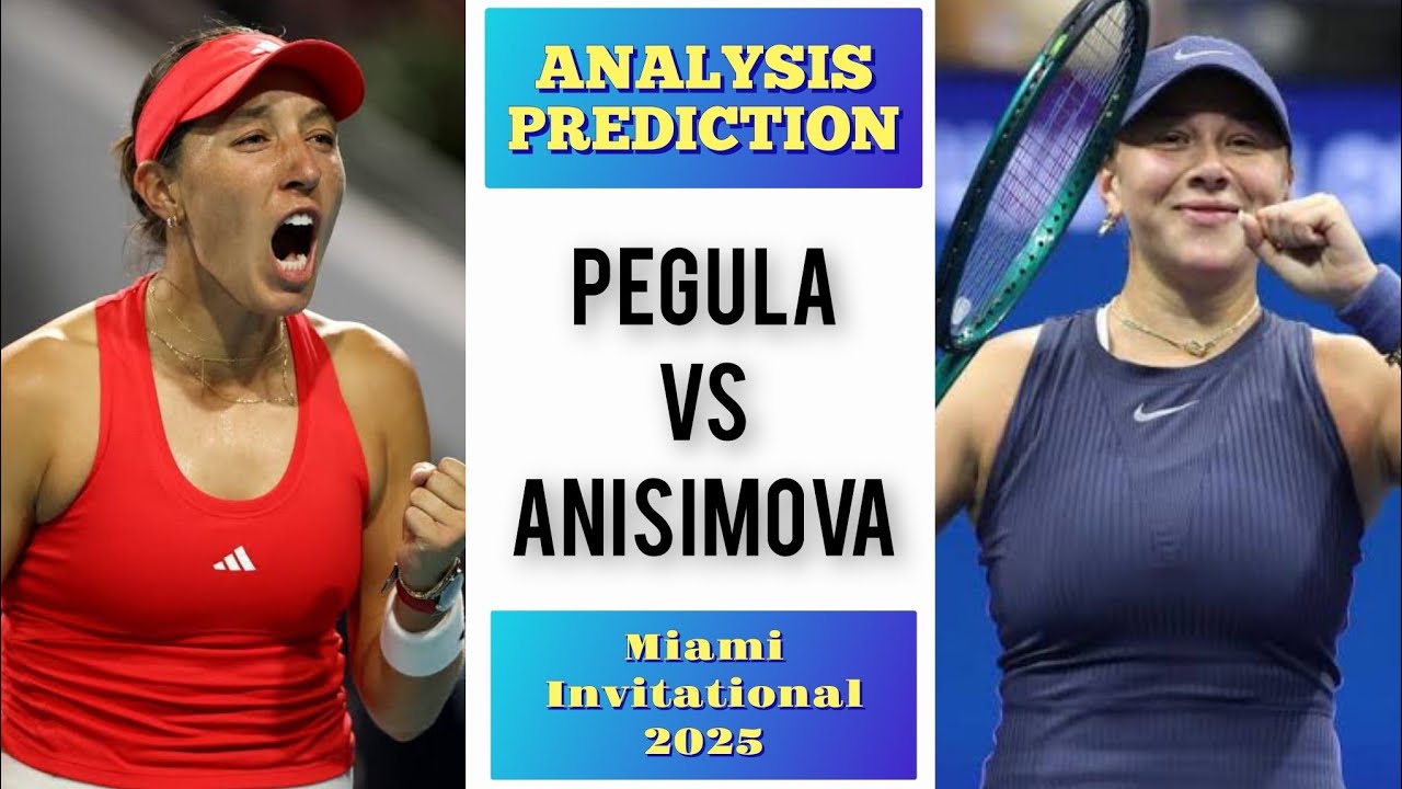 Jessica Pegula vs Amanda Anisimova | Miami Invitational 2025 | Tennis Prediction