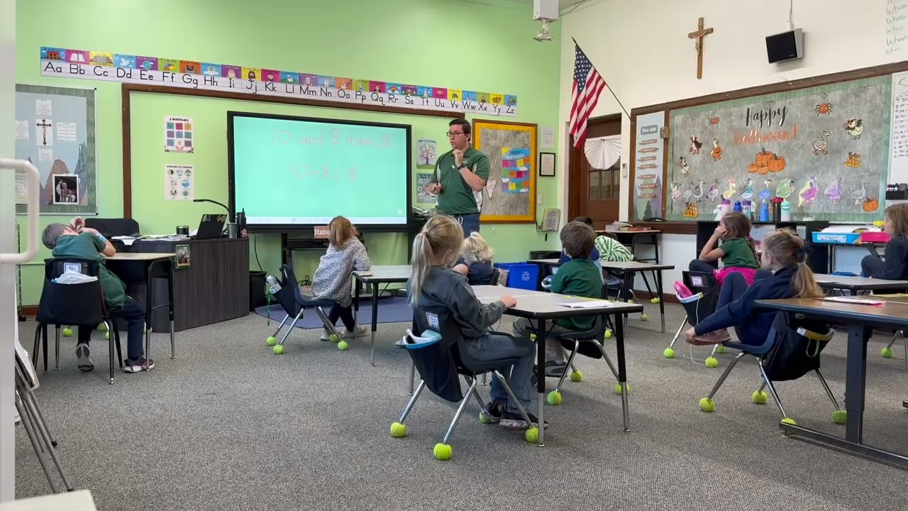 Student Teaching Lesson Video (Teaching Numbers to 20)