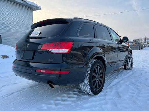 Работа контрактного двигателя Audi Q7 4.2 BAR бензин. Чеснок Авторазбор