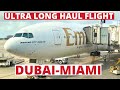 Emirates Ultra Long Haul Flight Dubai Miami Emirates Economy Class Boeing 777 300 ER Trip Report Emirates Ultra Long Haul Flight Dubai Miami Emirates Economy Class Boeing 777 300 ER Trip Report
