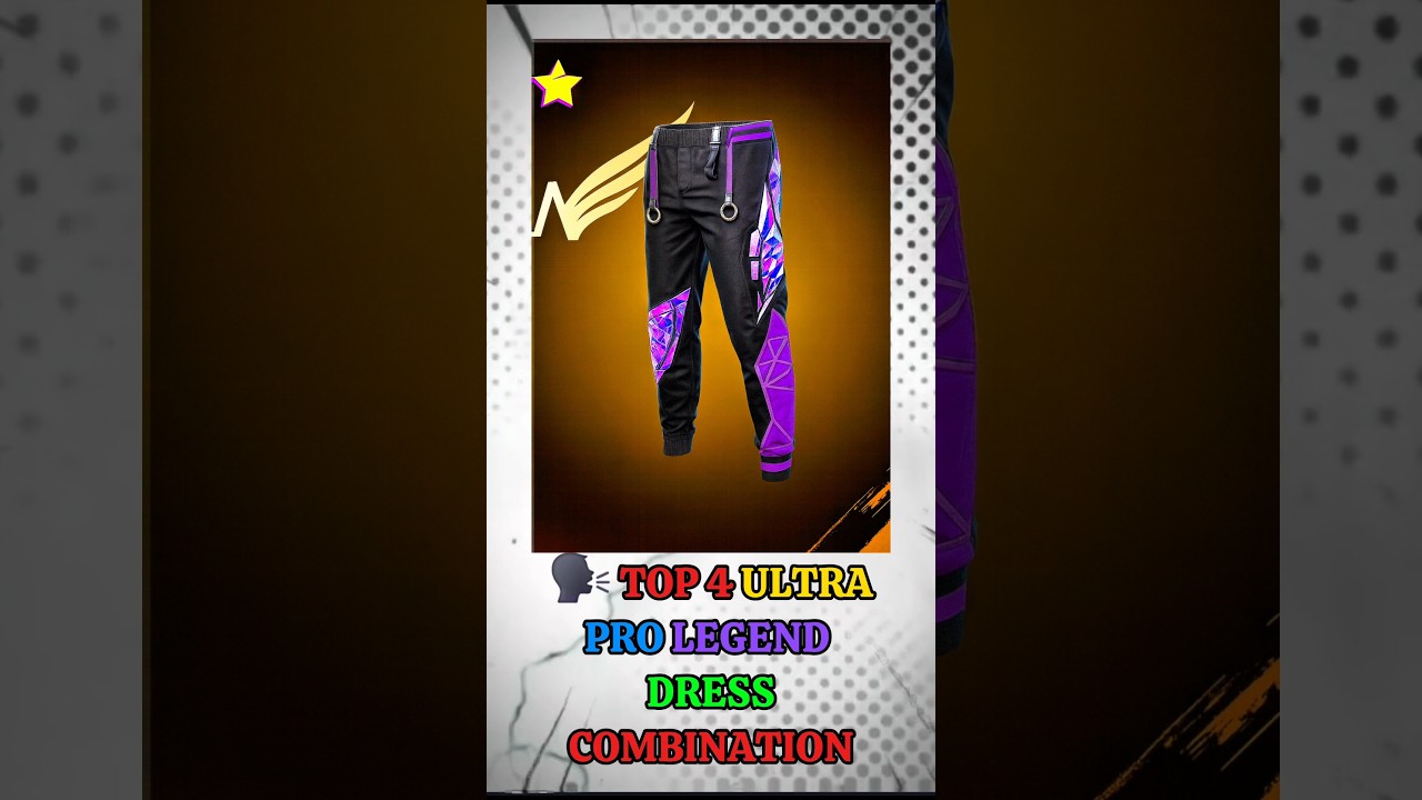 FREE FIRE DRESS COMBINATION 🎽🔥