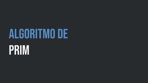 Algoritmo de Prim (Corrida de escritorio)