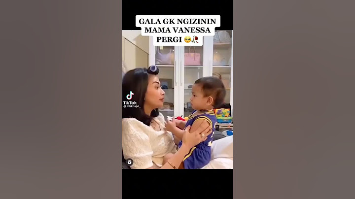 sebelum kejadianya❗ GALA tidak ijinkan mama vanessa Pergi 😭😭