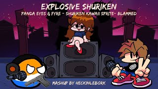 Explosive Shuriken [Friday Night Funkin' Mashup] By Heckinlebork