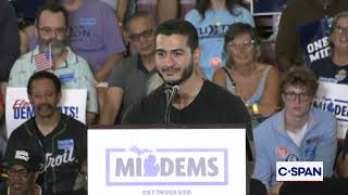 El-Sayed jokes about Mike Rogers' name