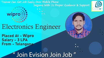 Congrats, Nikhil | ELECTRONICS ENGINEER | 3 LPA | Got Selected as System Engineer in "WIPRO Ltd."