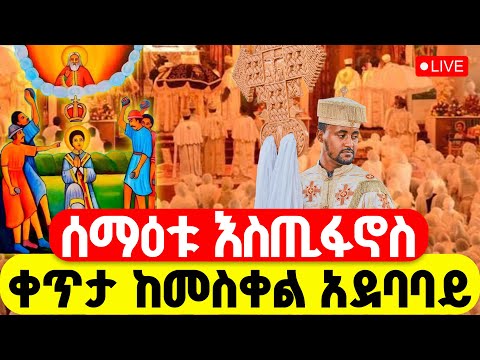LIVE ዛሬ 17 ሰማዕቱ እስጢፋኖስ ነው ፍልሰታ 17ኛ ቀን ቅዳሴ ቀጥታ ከመስቀል አደባባይ 