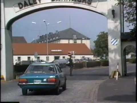 2nd 11 ACR 1990 Tour of Daley Barracks - YouTube
