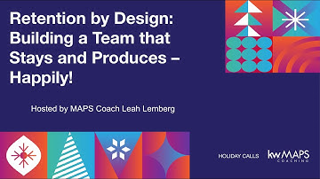 Retention by Design: Building a Team That Stays and Produces