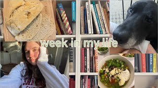 week in my life : making bone broth, crafting, work from home