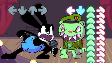 FNF Playtime - But Oswald Vs Flippy Sings It (Oswald Vs Flippy but Oswald NOT THAT OLD)