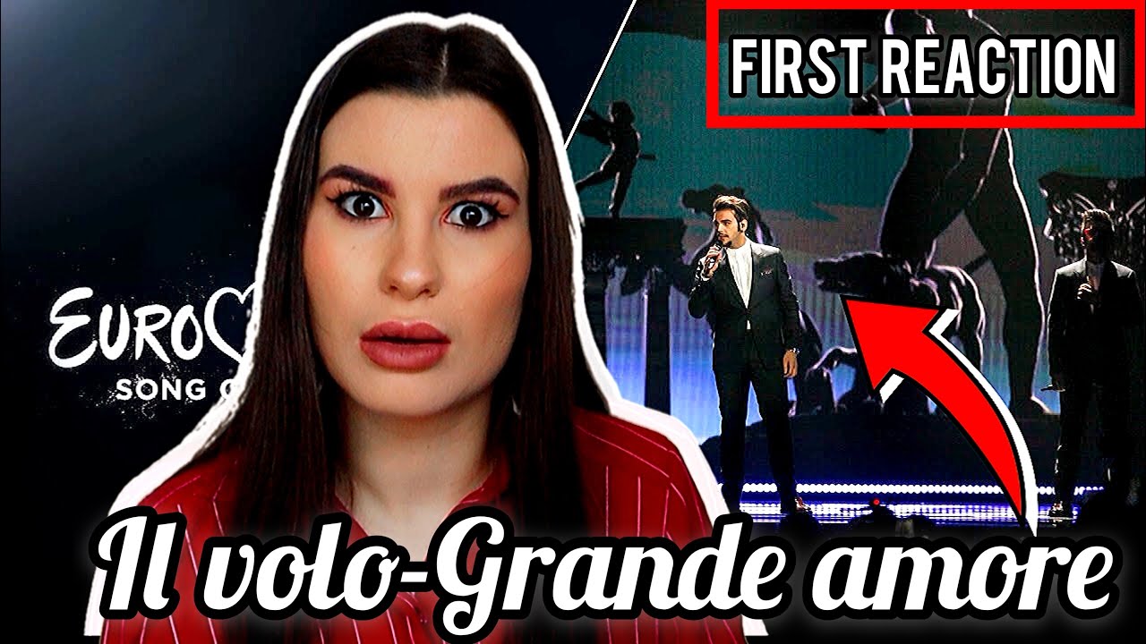 Il Volo-Grande Amore LIVE at Eurovision *REACTION*