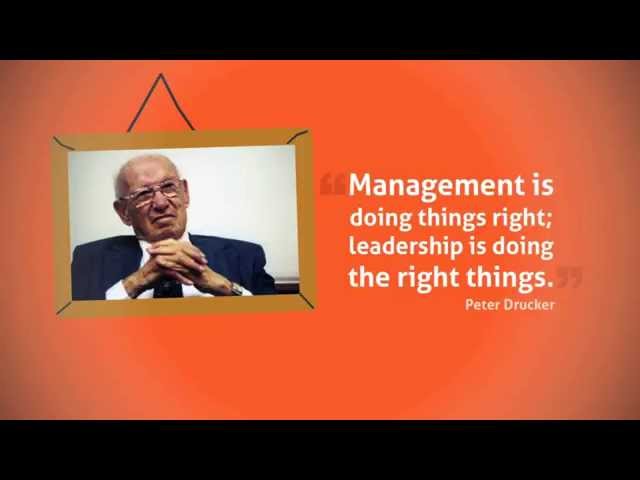 Leaders vs. Managers