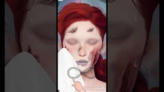 injured mermaid | mermaid makeup | #fashiondoll #asmrvideos  #beauty  #babyjohnsongs  #asmrcleaning