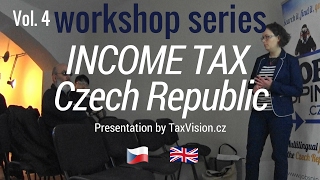 Workshop: Income Tax in the Czech Republic and Czech Value Added Tax (VAT)