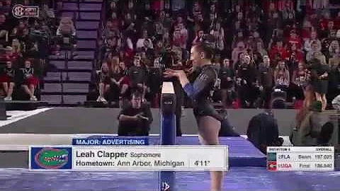 Leah Clapper Beam Florida @ Georgia 2020 9.950