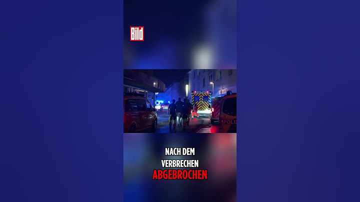 SOLINGEN: Angreifer stach wahllos auf Feiernde ein #Shorts