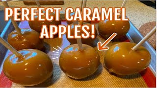 How to make Perfect Caramel Apples recipe