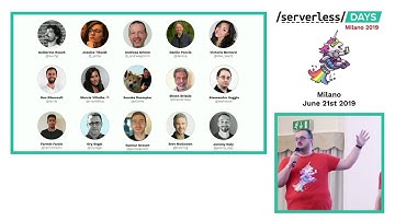Introduction - ServerlessDays Milano 2019 - @ServerlessMIL