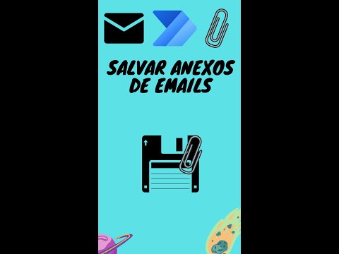 Como salvar anexos de e-mails automaticamente com Power Automate e One Drive em 1 minuto #shorts