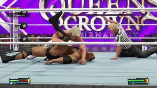 WWE2K24 Rocky Vs Cody Gameplay Match & News - Hindi Commentary