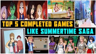 Top 5 Completed Games Like Summertime saga | 2024 | EzrCaGaminG | Part 2 screenshot 1