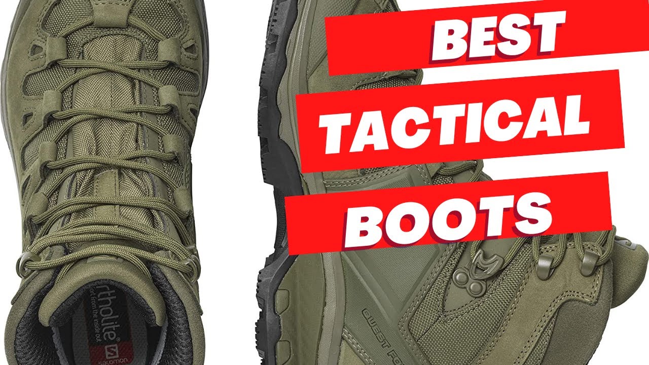 Best Tactical Combat Boots on Amazon 2022 । Top 5 Best Tactical Combat
