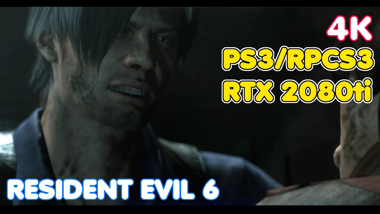 Resident Evil 6 / RPCS3 PS3 emulator / RTX 2080ti - YouTube