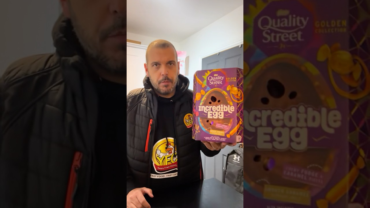 Quality street Easter egg available in B&M😋