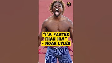 Is Noah Lyles Faster Than Usain Bolt? #shorts #sprinter #noahlyles