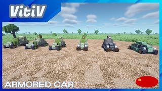 Soviet Armored Cars (1) - Minecraft