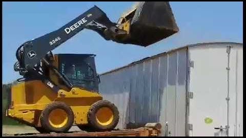 High Dump Roll Out Bucket in Action