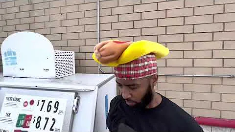 When you catch you friend eating a Glizzy
