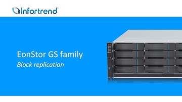 EonStor GS - Block Replication