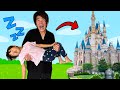 ここちゃん寝ながらディズニーランド・・・・・・・・😱💦【実話再現】