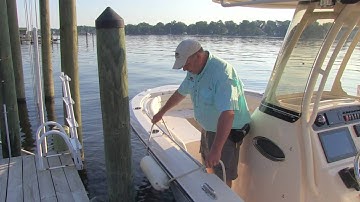 Grady-White How-Tos: Fender Tying