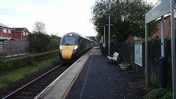 GWR Class 802 IET Passing Feniton at speed in 4K