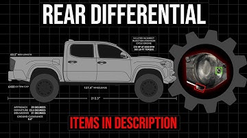 How to Replace Rear Differential Fluid Toyota Tacoma 3rd Gen