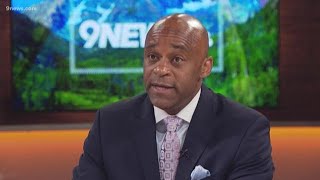 Denver Mayor Michael Hancock speaks about runoff election