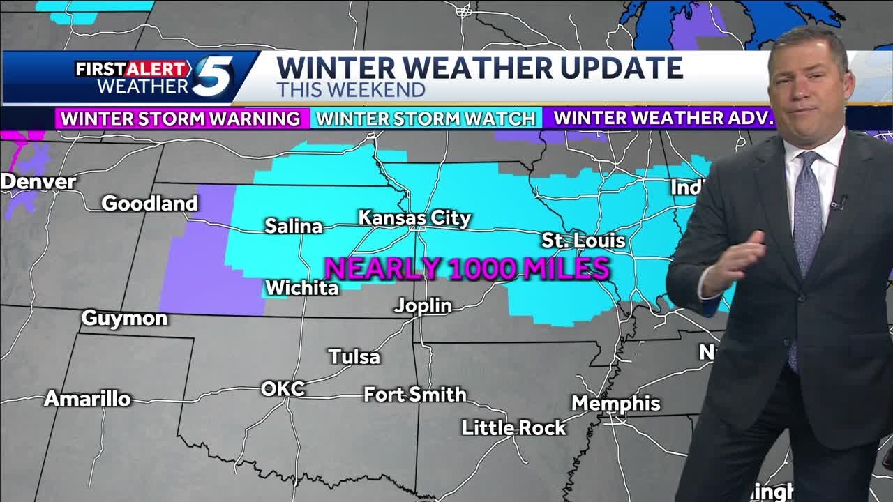 January 2,2025: Snow chance increase this weekend - YouTube