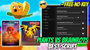 [🃏] Plants Vs Brainrots Script – New Update, Dupe, Get Cards, Brainrot Spawner & More! (No Key)