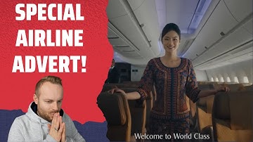 Rob Reacts to... Welcome to World Class - Singapore Airlines Ad