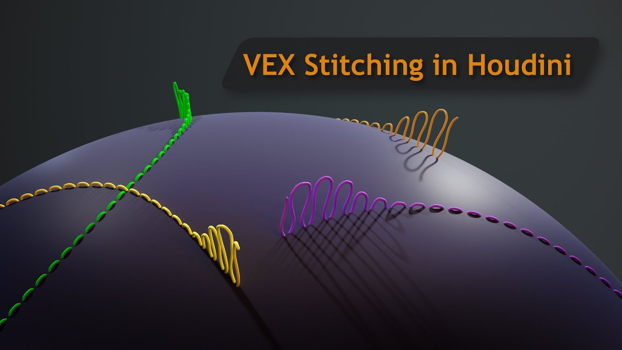 VEX Stitching in Houdini - YouTube