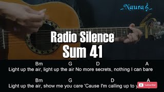 Sum 41 - Radio Silence Guitar Chords Lyrics