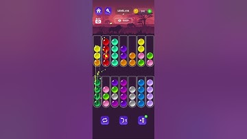 Ball Sort Master Level 414 #ballsortmaster #ballsortmastersolution #puzzlegame #gaming #games
