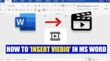 how to insert video in Microsoft word 🔥